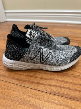 New Balance Cruz Knit Sneakers - Black & White